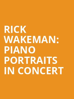 Rick Wakeman: Piano Portraits In Concert at Cadogan Hall